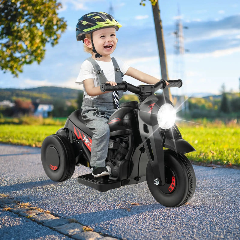 6V Kids Electric Ride on Motorcycle with Bubble Maker and Music by DirectDeals