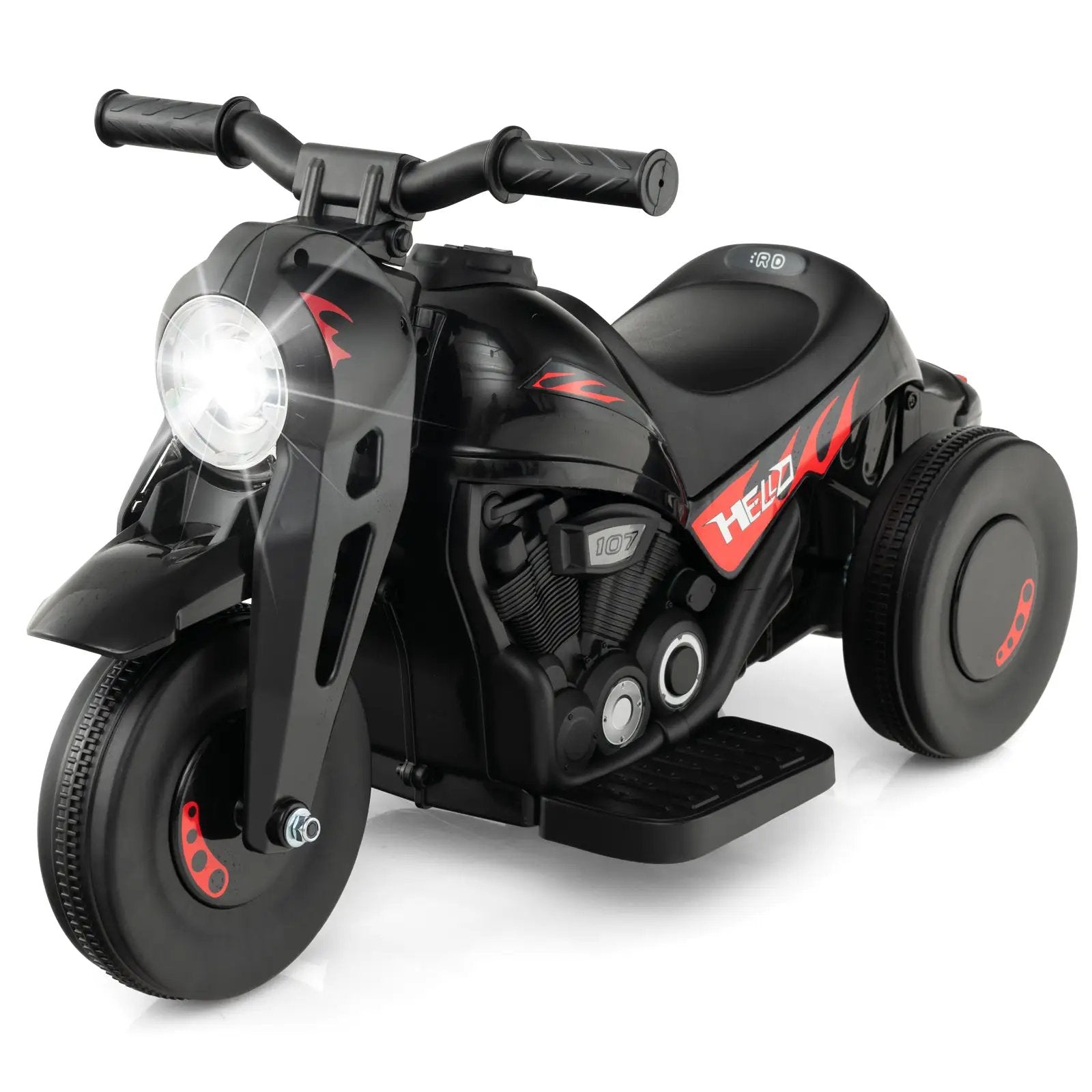 6V Kids Electric Ride on Motorcycle with Bubble Maker and Music by DirectDeals