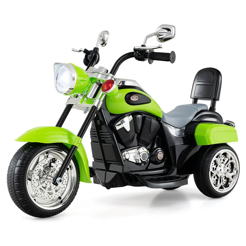 3-Wheel Electric Motorcycle Ride-On Toy for Toddlers 3+ by DirectDeals