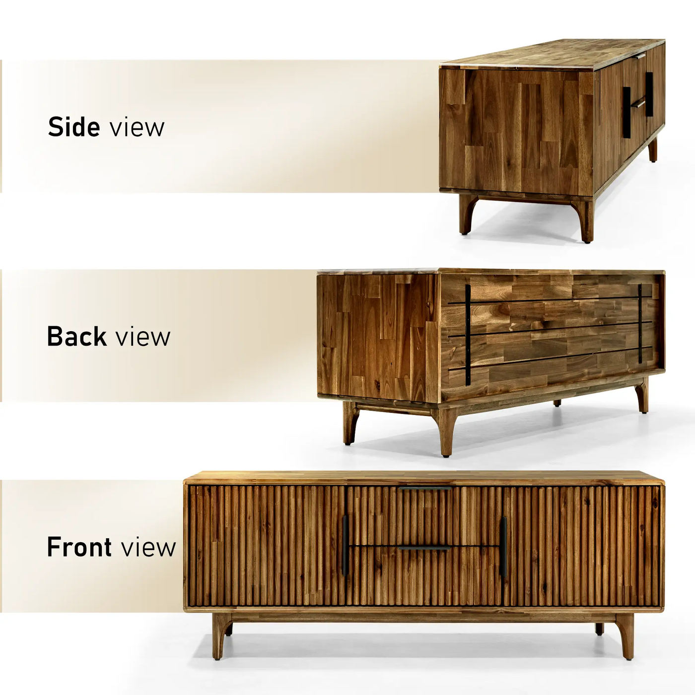 Bosk Solid Wood Storage Bench by Megsu