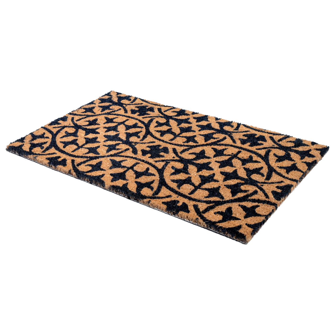 Blue Tile Coir Doormat by Fab Habitat