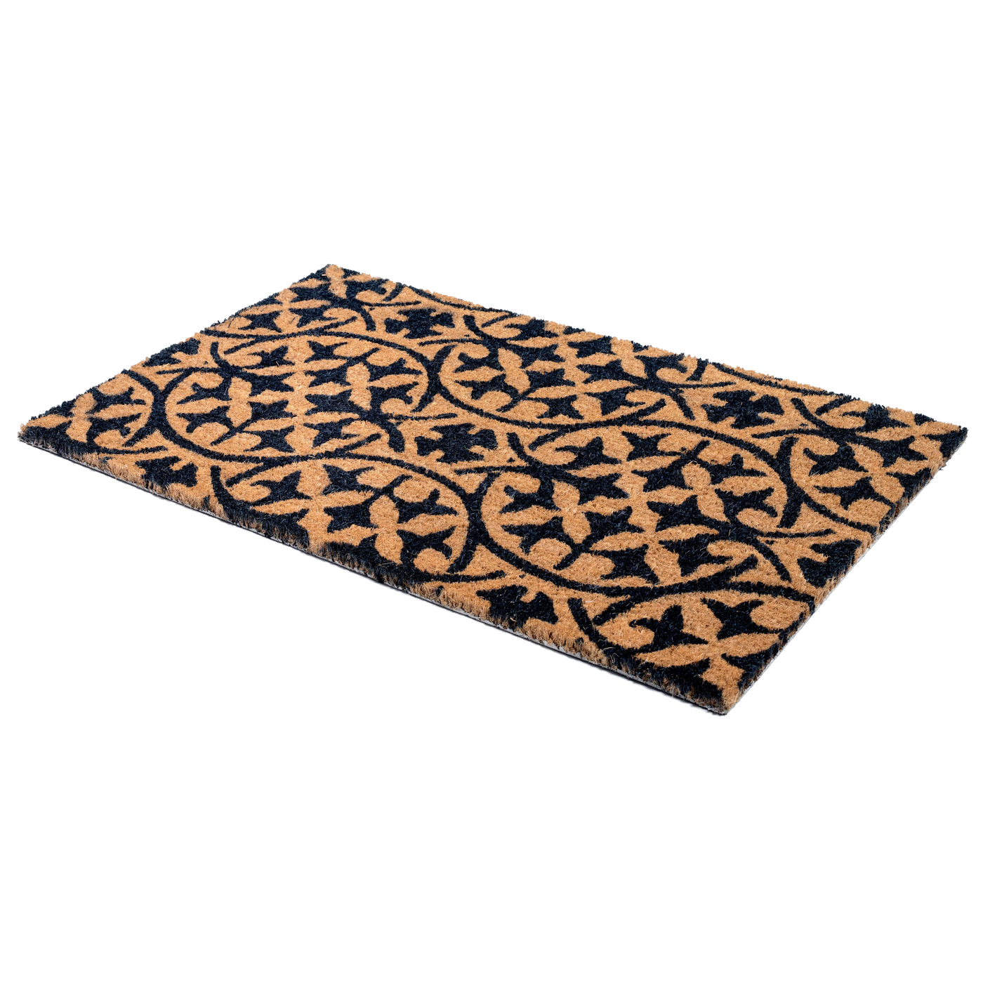 Blue Tile Coir Doormat by Fab Habitat