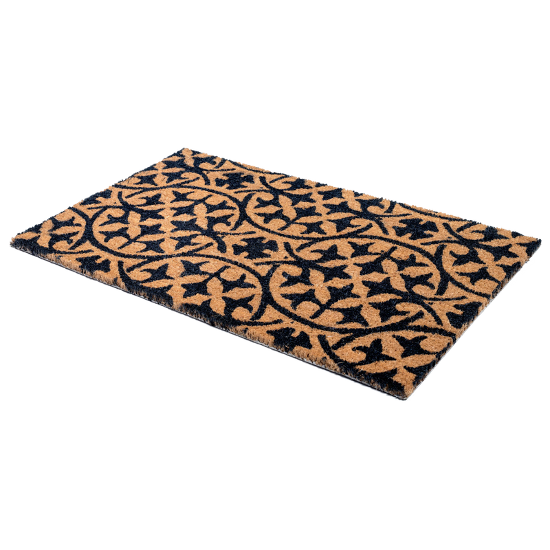 Blue Tile Coir Doormat by Fab Habitat