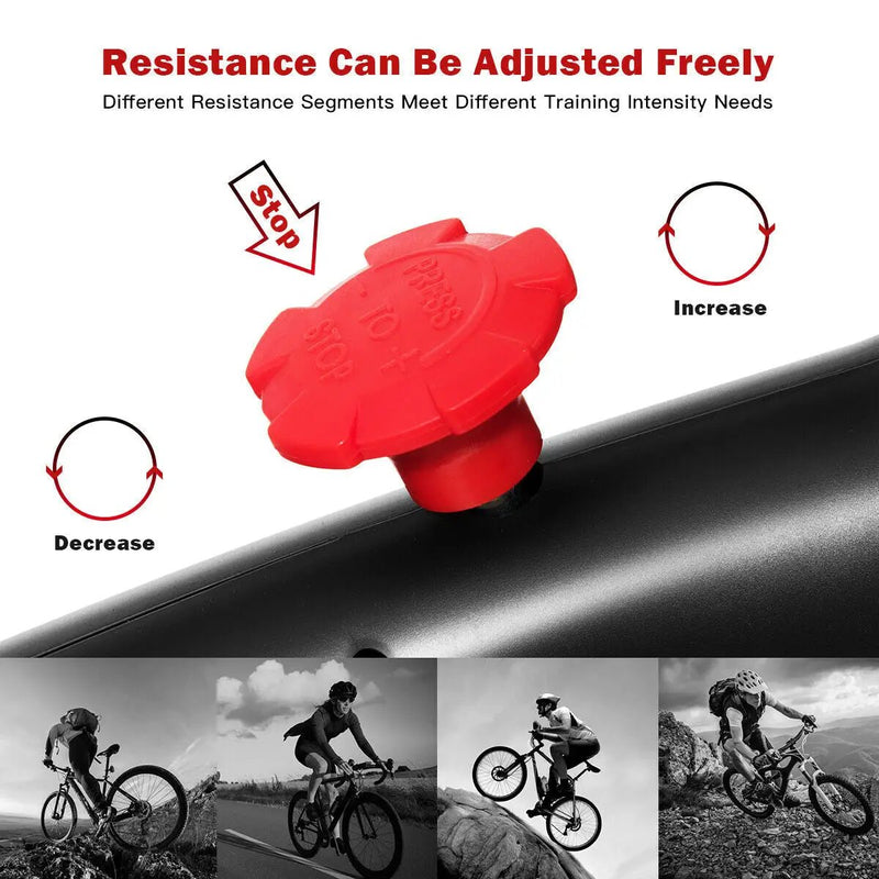 Stationary Exercise Bike Silent Belt with 20LBS Flywheel by DirectDeals
