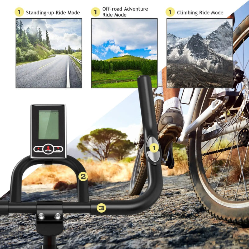 30 lbs Family Fitness Aerobic Exercise Magnetic Bicycle by DirectDeals