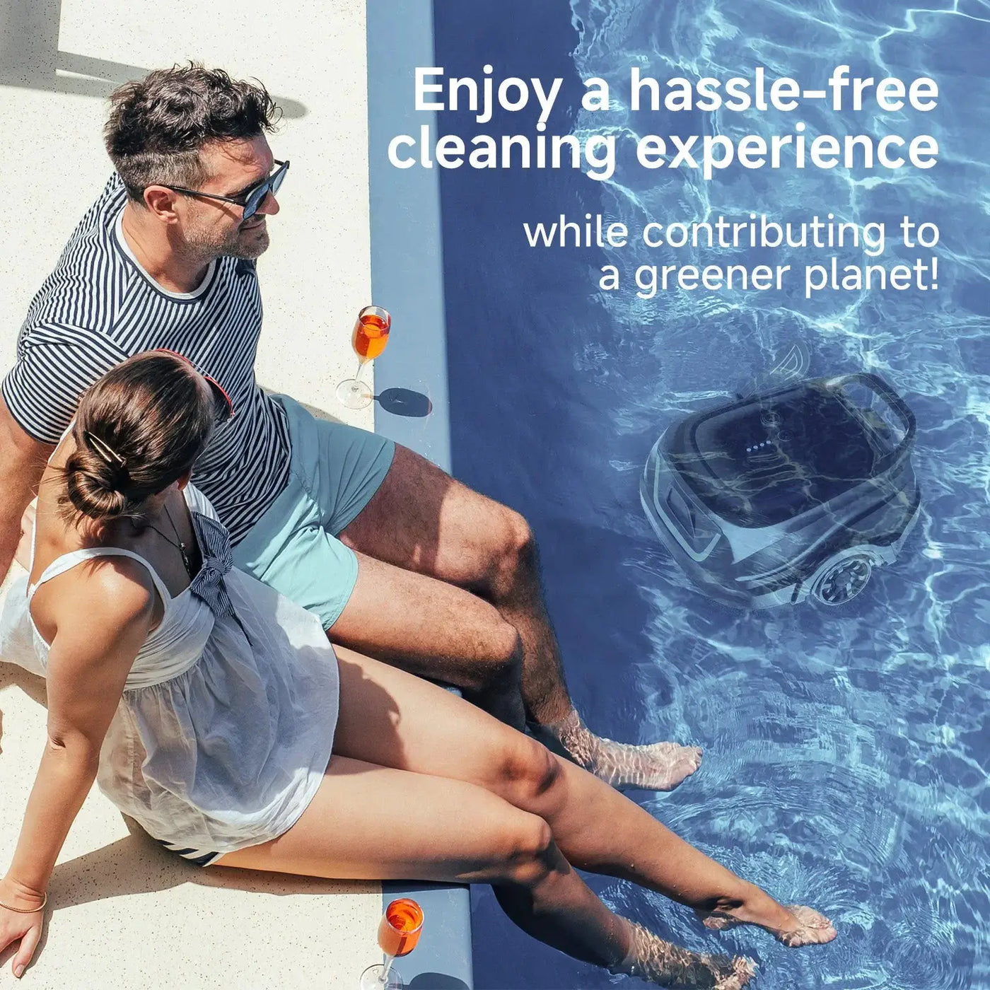 (2026 Upgrade) WYBOT A1 Cordless Robotic Pool Cleaner by WYBOT