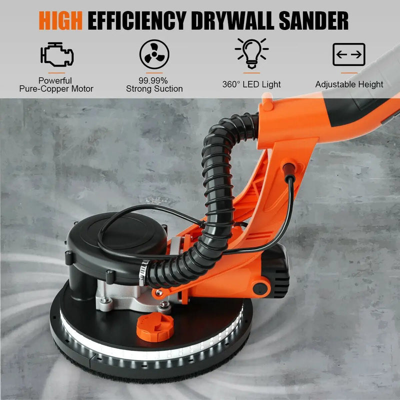 Electric Foldable Drywall Sander 750W Variable Speed by DirectDeals