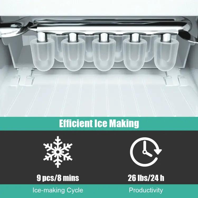 Portable Ice Maker with Scoop by DirectDeals