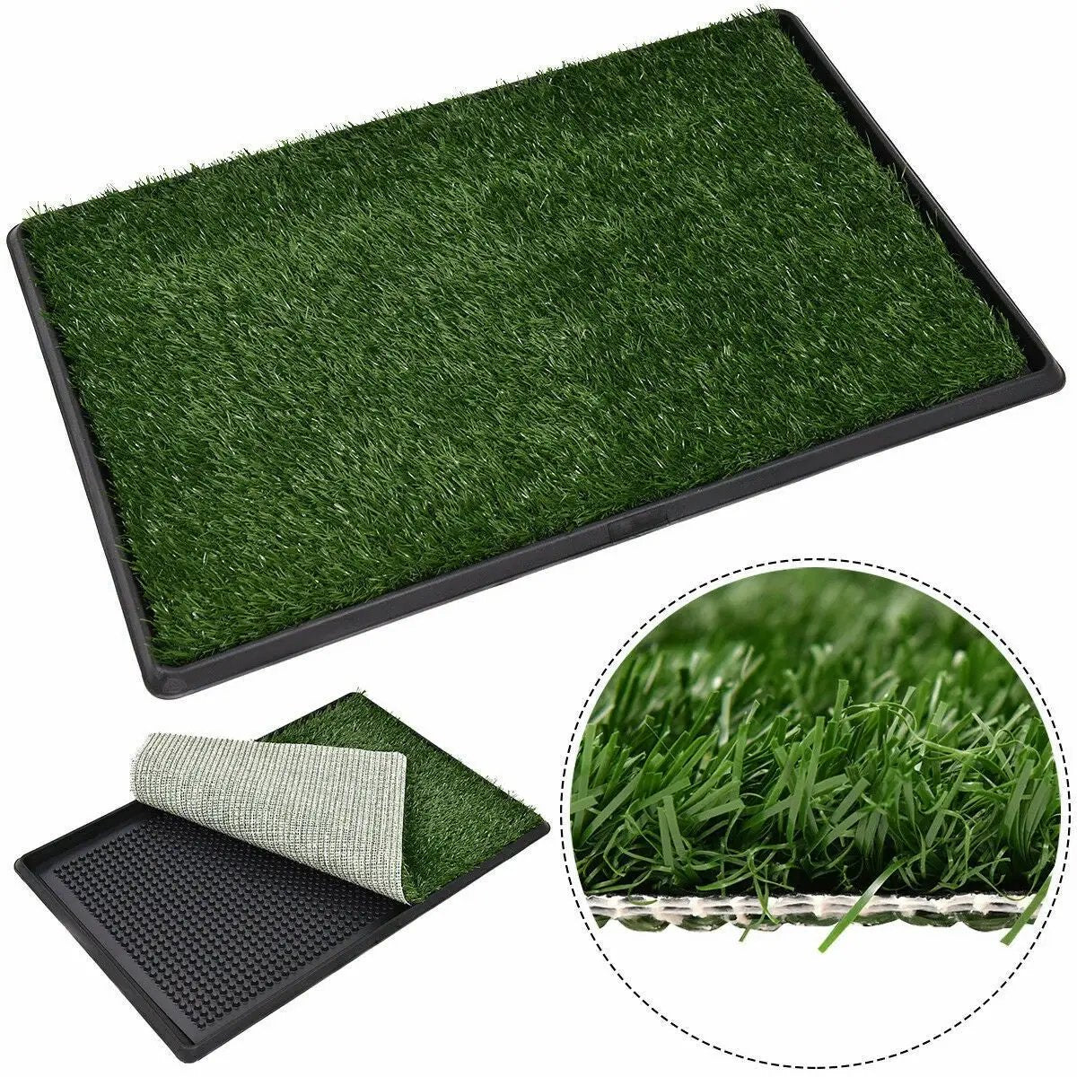 Utility Puppy Pet Potty Train Pee Dog Grass Pad by DirectDeals