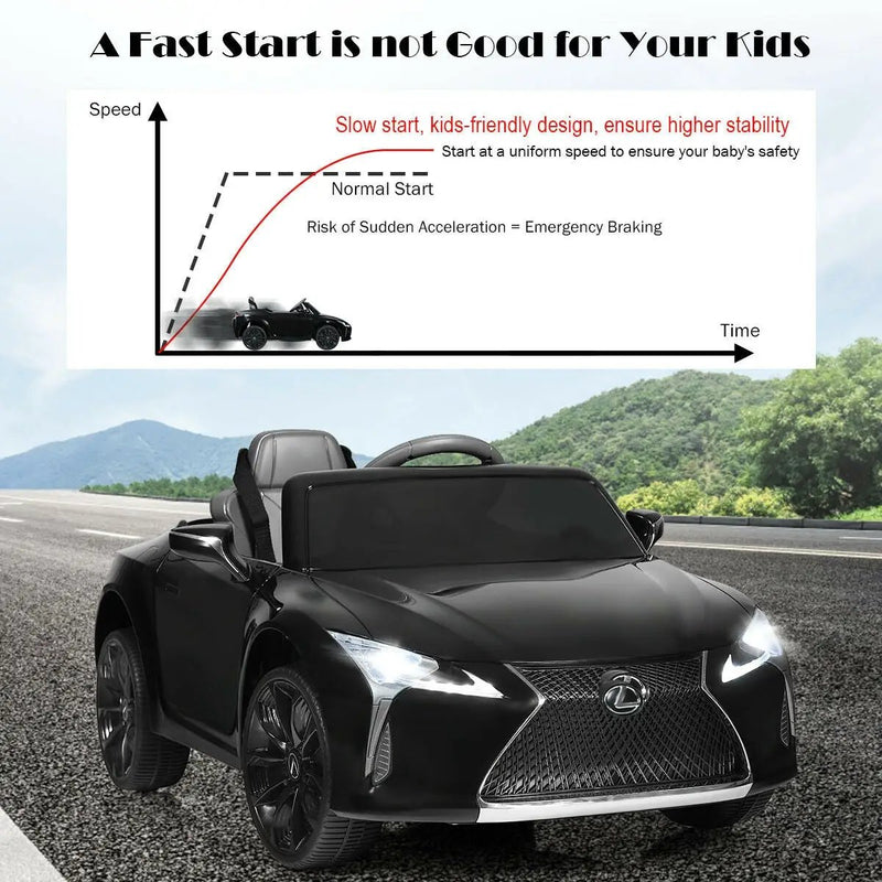 Kids Ride Lexus LC500 Licensed Remote Control Electric Vehicle by DirectDeals