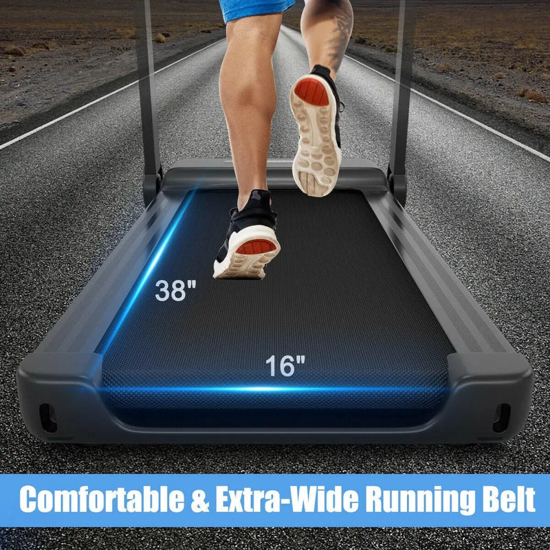 2.25 HP Electric Treadmill Running Machine with App Control by DirectDeals