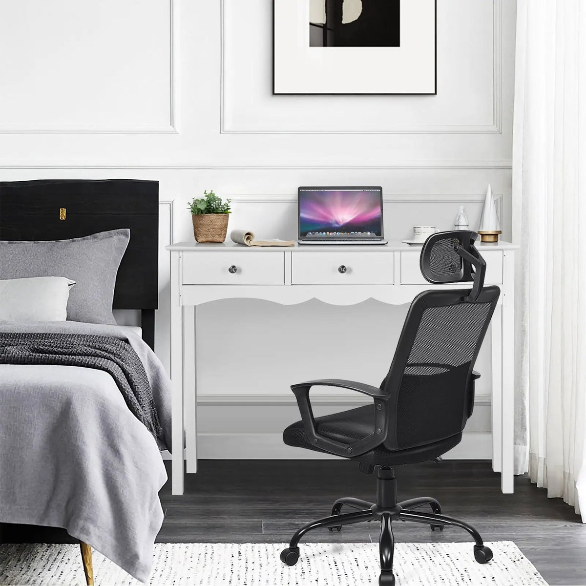 Hall table Side Table w/ 3 Drawers by DirectDeals