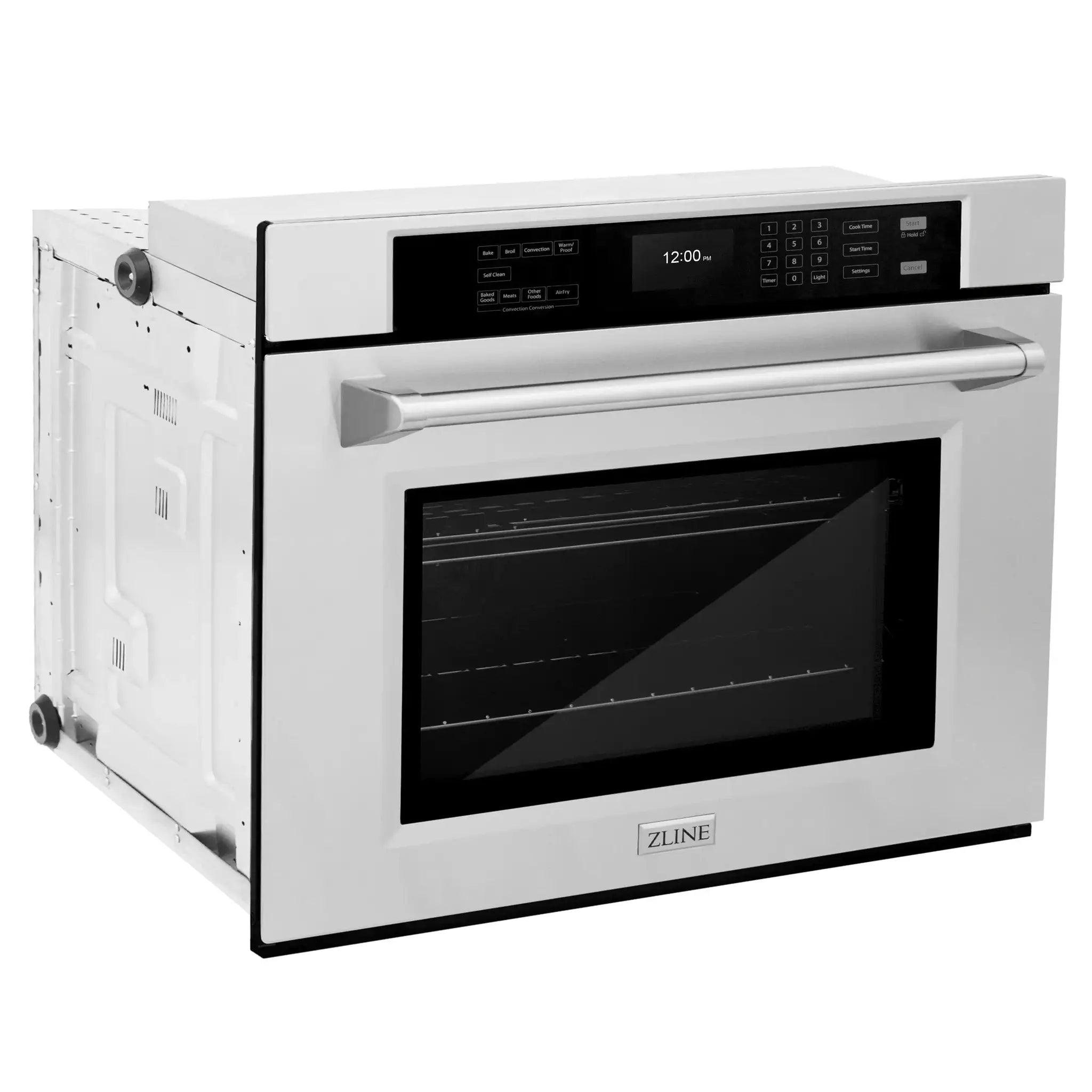 ZLINE 30 "Professional True Convection Single Wall Oven, Air Fry, Self Clean, Stainless Steel WAS-30 by Farmhouse Kitchen and Bath