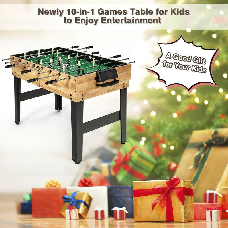 10-in-1 Multi Combo Game Table Set for Home by DirectDeals