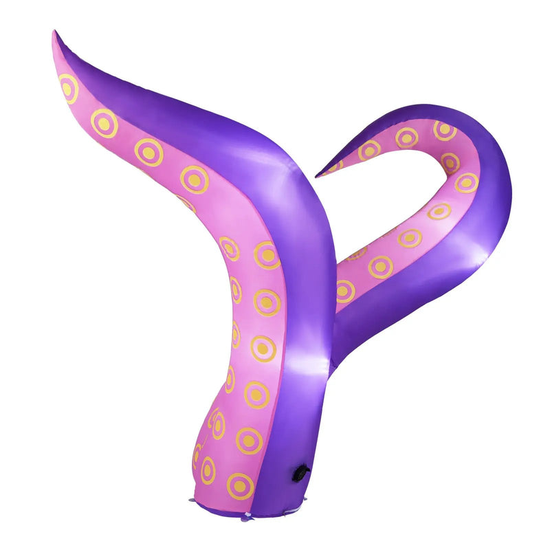 6.5 Ft Inflatable Tentacles with LED Lights and Suction Cups by DirectDeals