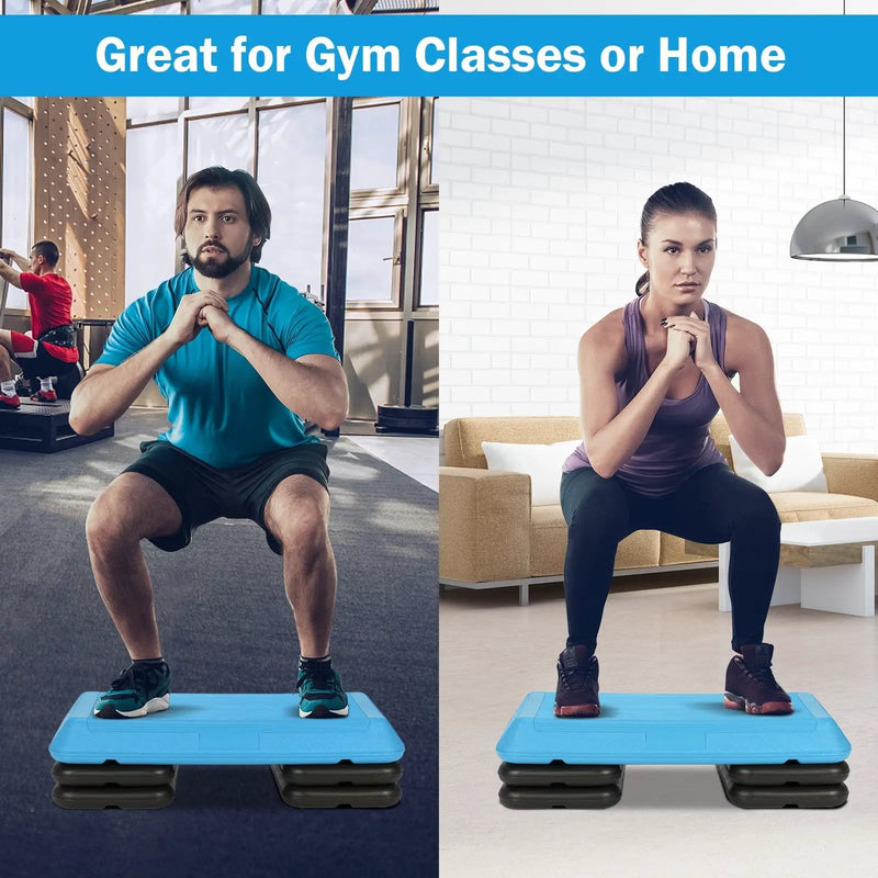 29 Inch Adjustable Workout Fitness Aerobic Stepper Exercise Platform by DirectDeals