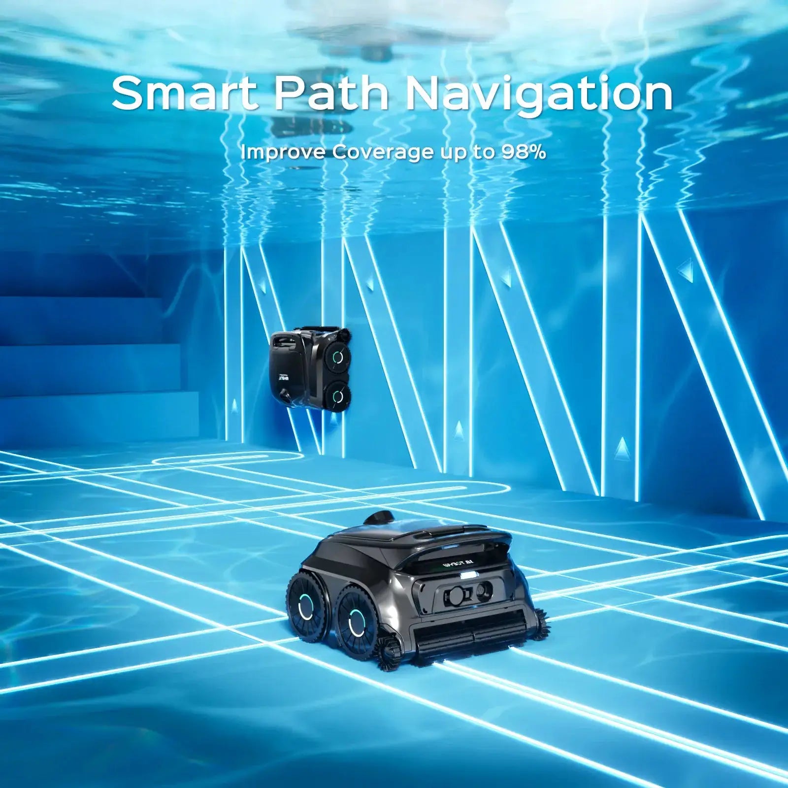 WYBOT B1 Cordless Robotic Pool Cleaner by WYBOT