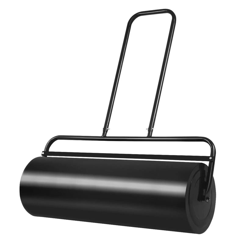 24 x 13 Inch Tow Lawn Roller Water Filled Metal Push Roller by DirectDeals