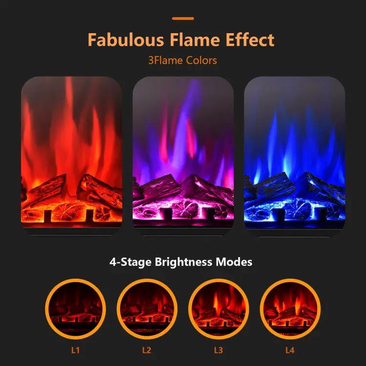 28" Electric Fireplace with Remote by DirectDeals