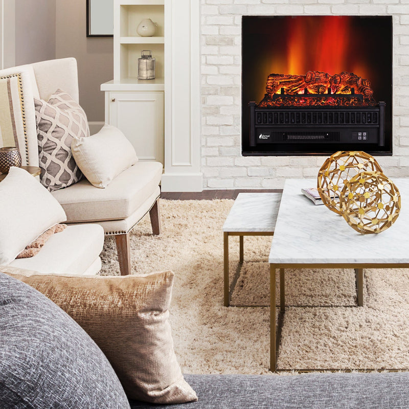 (Open Box) Eternal Flame EF23-PB Electric Fireplace Logs by TURBRO