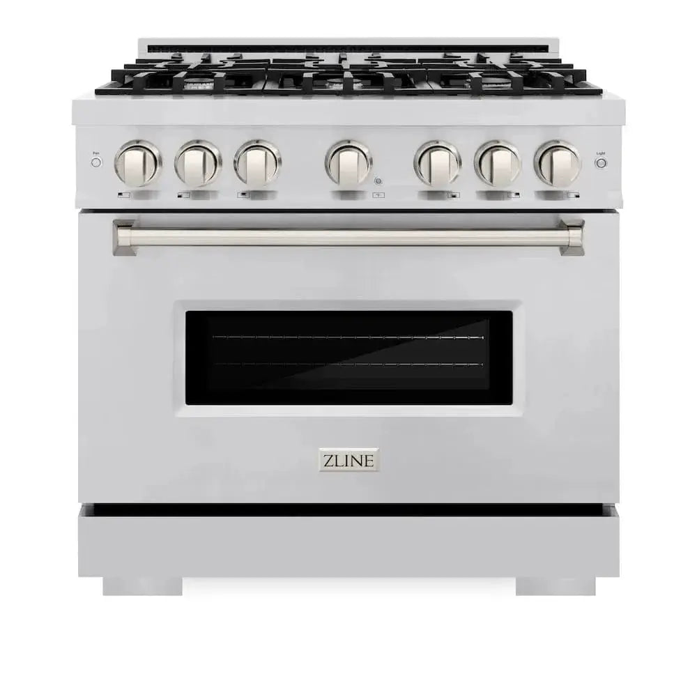 ZLINE 36"Classic Gas Range, Convection Gas Oven, Stainless Steel, CGR36 by Farmhouse Kitchen and Bath