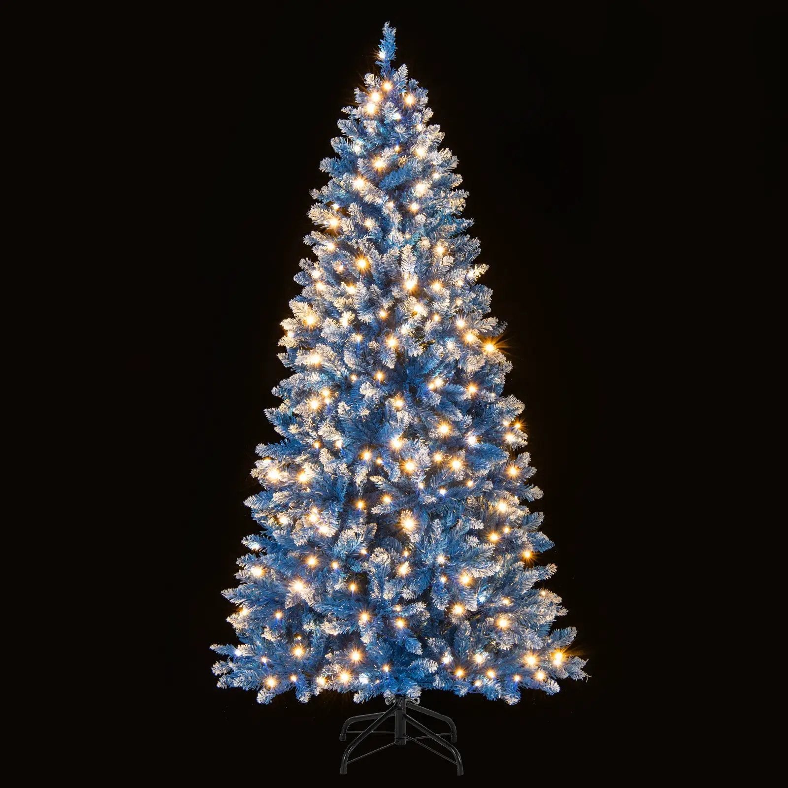 6/7/8/9 FT Artificial Christmas Tree with 767 Snowy Branch Tips by DirectDeals