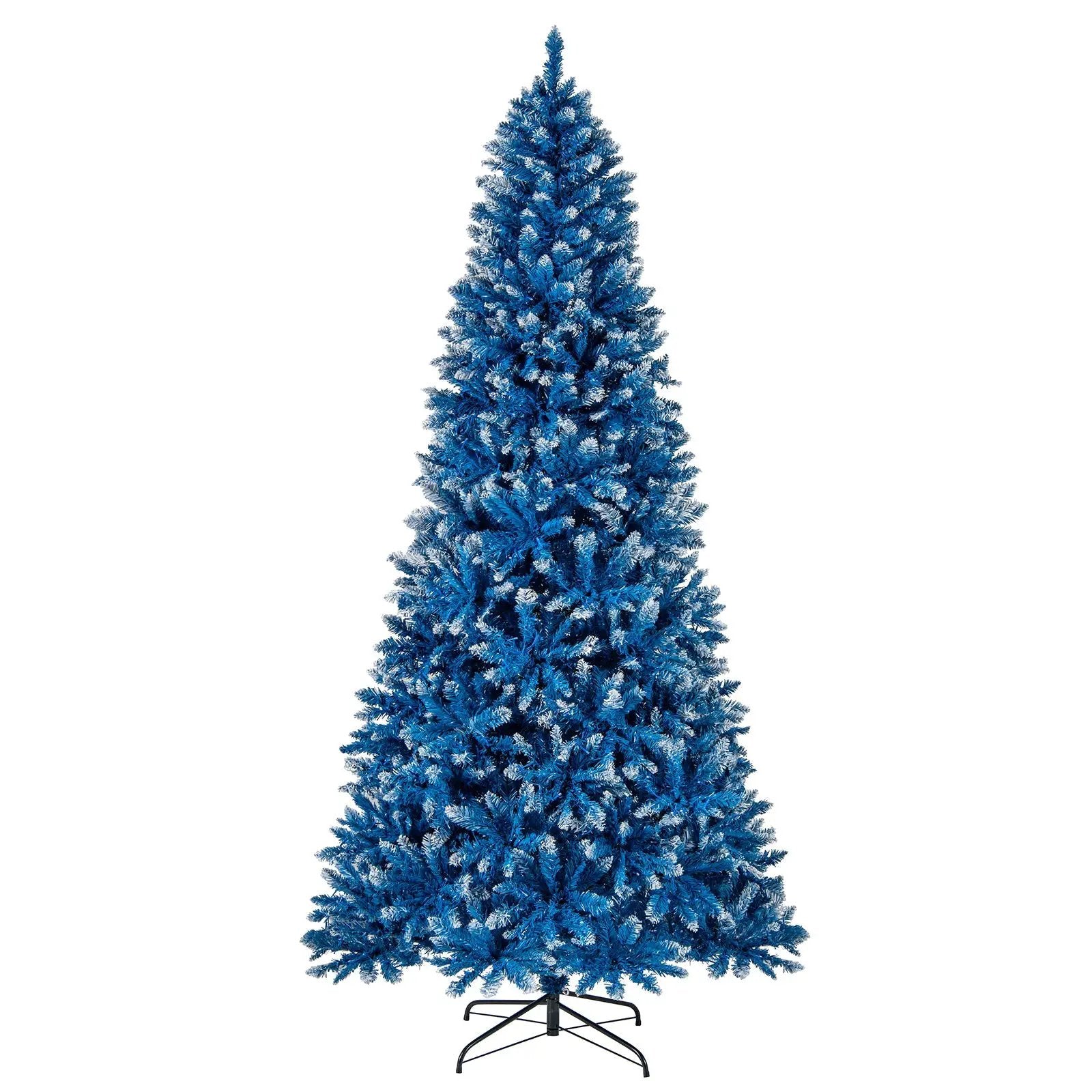 6/7/8/9 FT Artificial Christmas Tree with 767 Snowy Branch Tips by DirectDeals