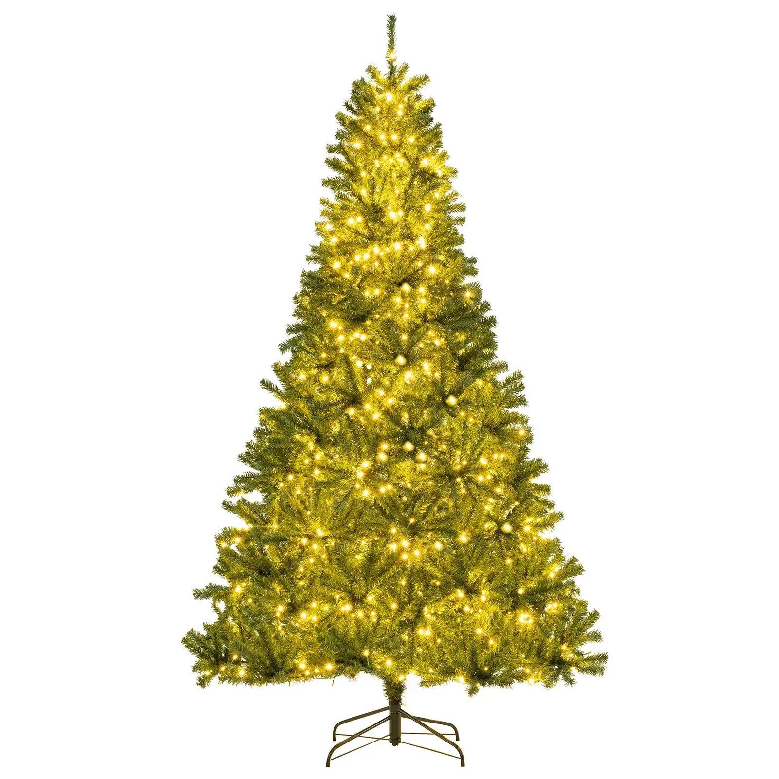 6/7/8 FT Pre-Lit Artificial Christmas Tree with Remote Control and LED Lights by DirectDeals