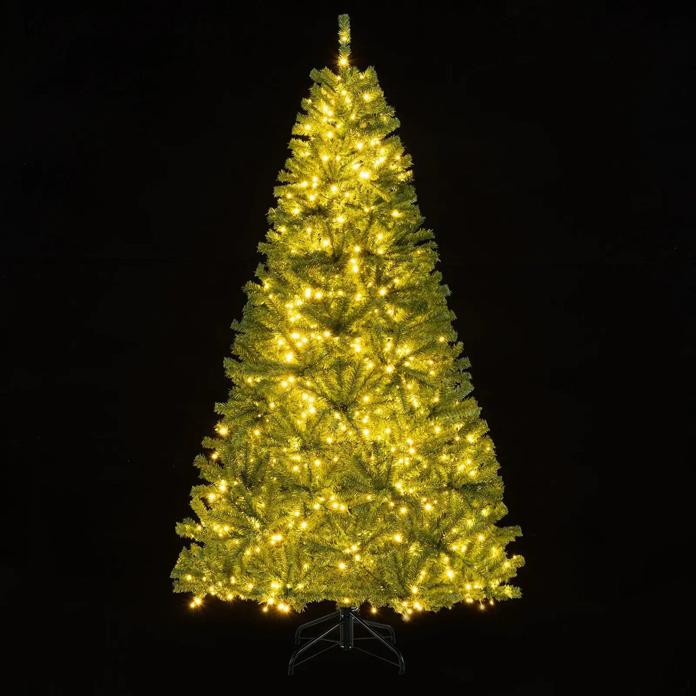 6/7/8 FT Pre-Lit Artificial Christmas Tree with Remote Control and LED Lights by DirectDeals