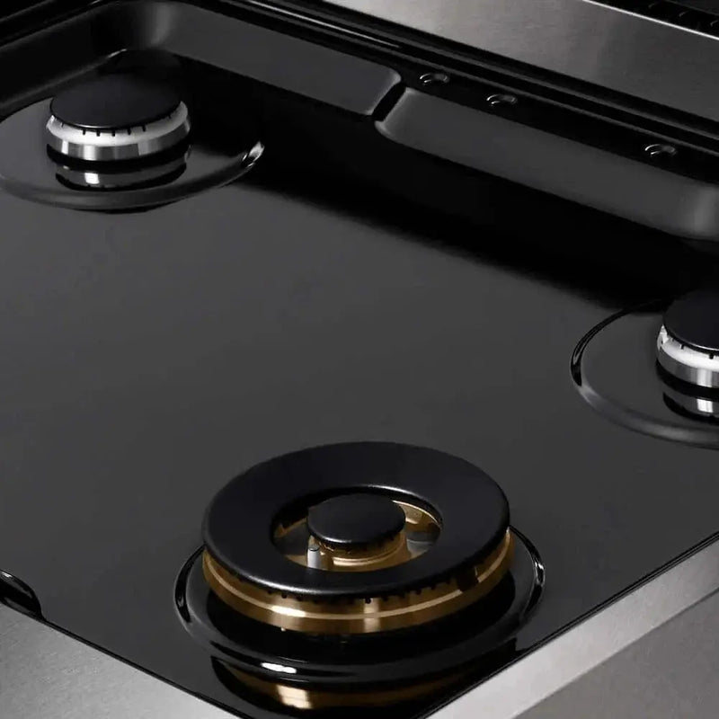 ZLINE 36" Paramount Gas Rangetop DuraSnow® Stainless Steel SRTS-36 by Farmhouse Kitchen and Bath