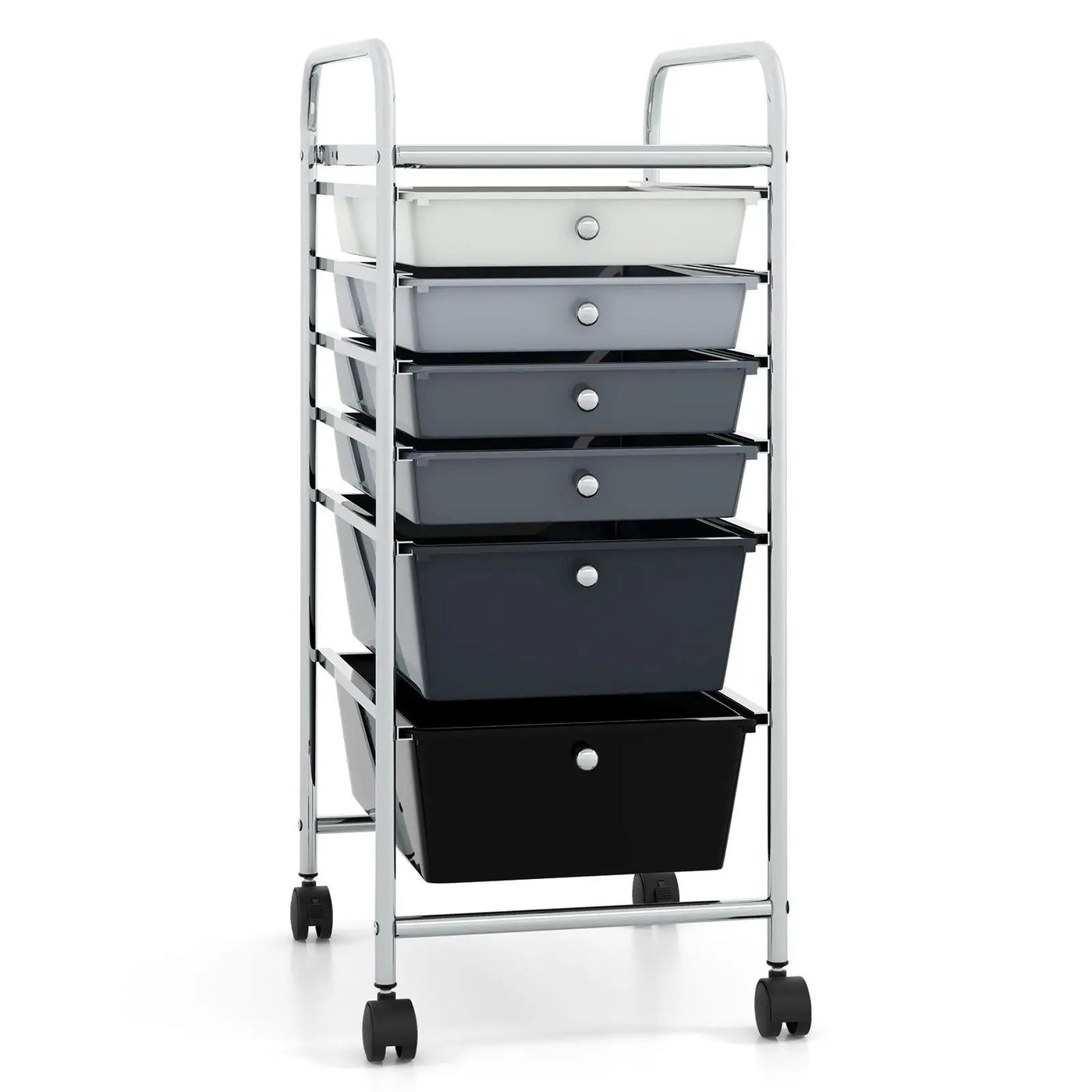6 Drawers Rolling Storage Cart Organizer by DirectDeals