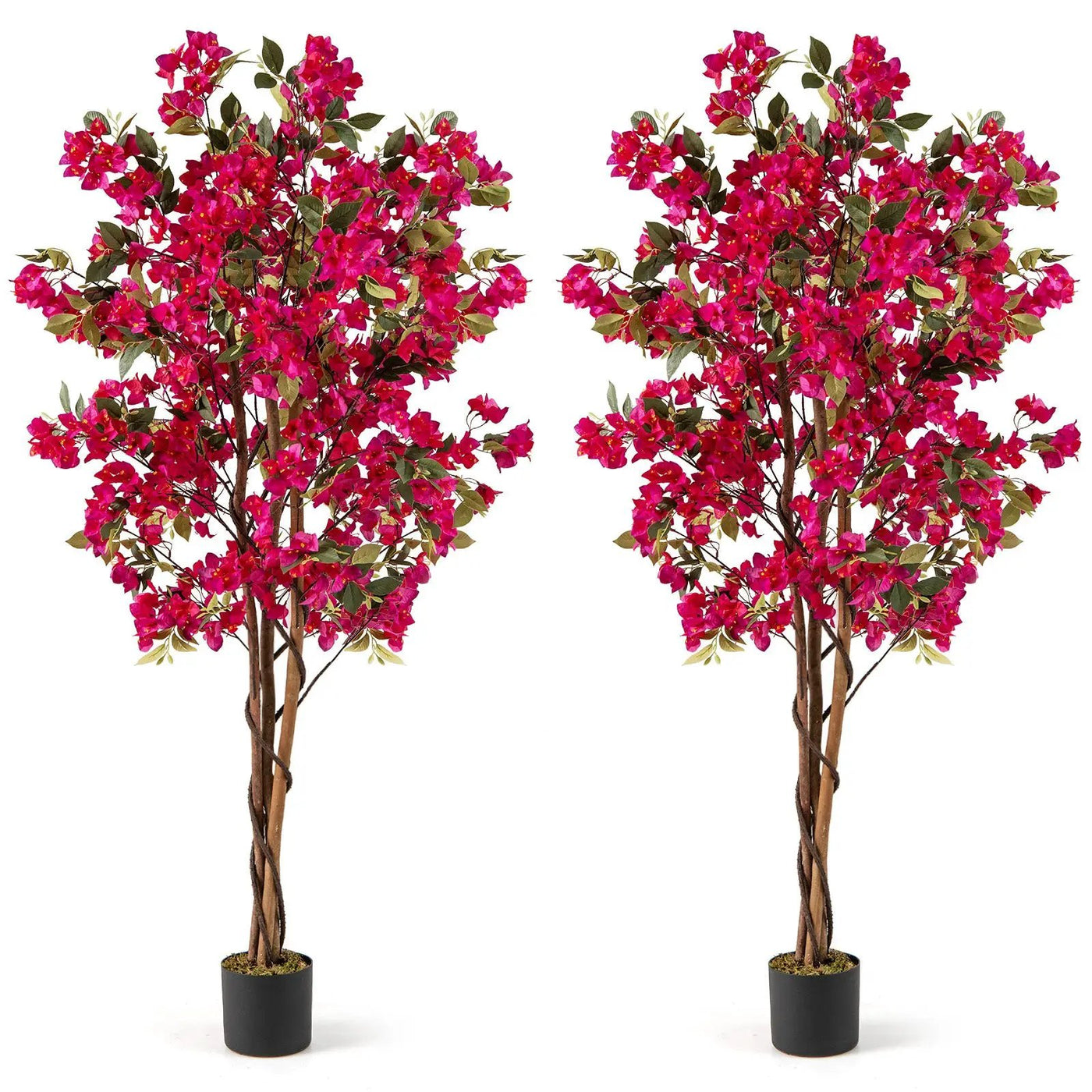 6 Feet Artificial Bougainvillea Tree with 910 Flowers by DirectDeals