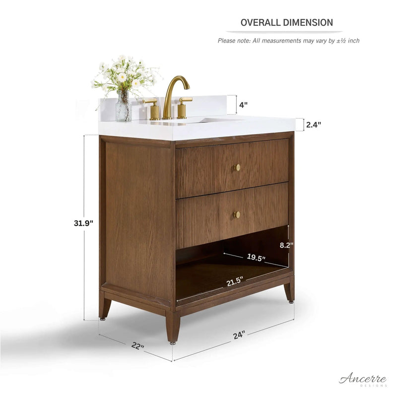 Momo 24" Bath Vanity Set by Ancerre Designs