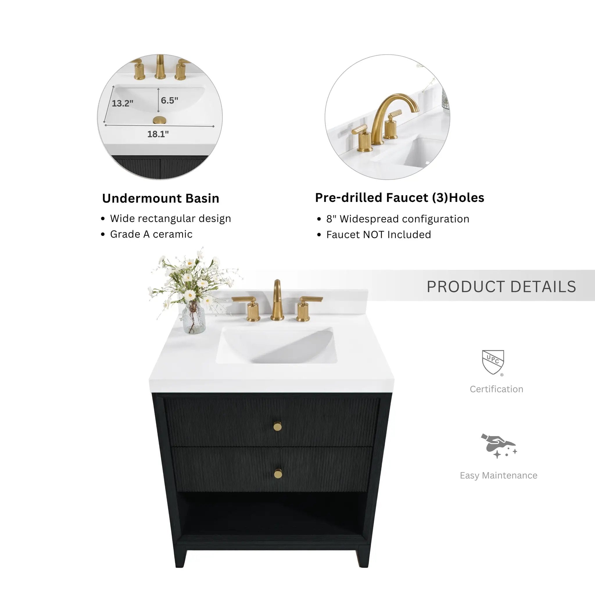 Momo 24" Bath Vanity Set by Ancerre Designs