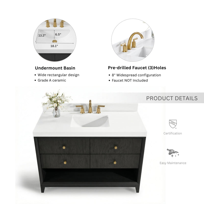 Momo 42" Bath Vanity Set by Ancerre Designs