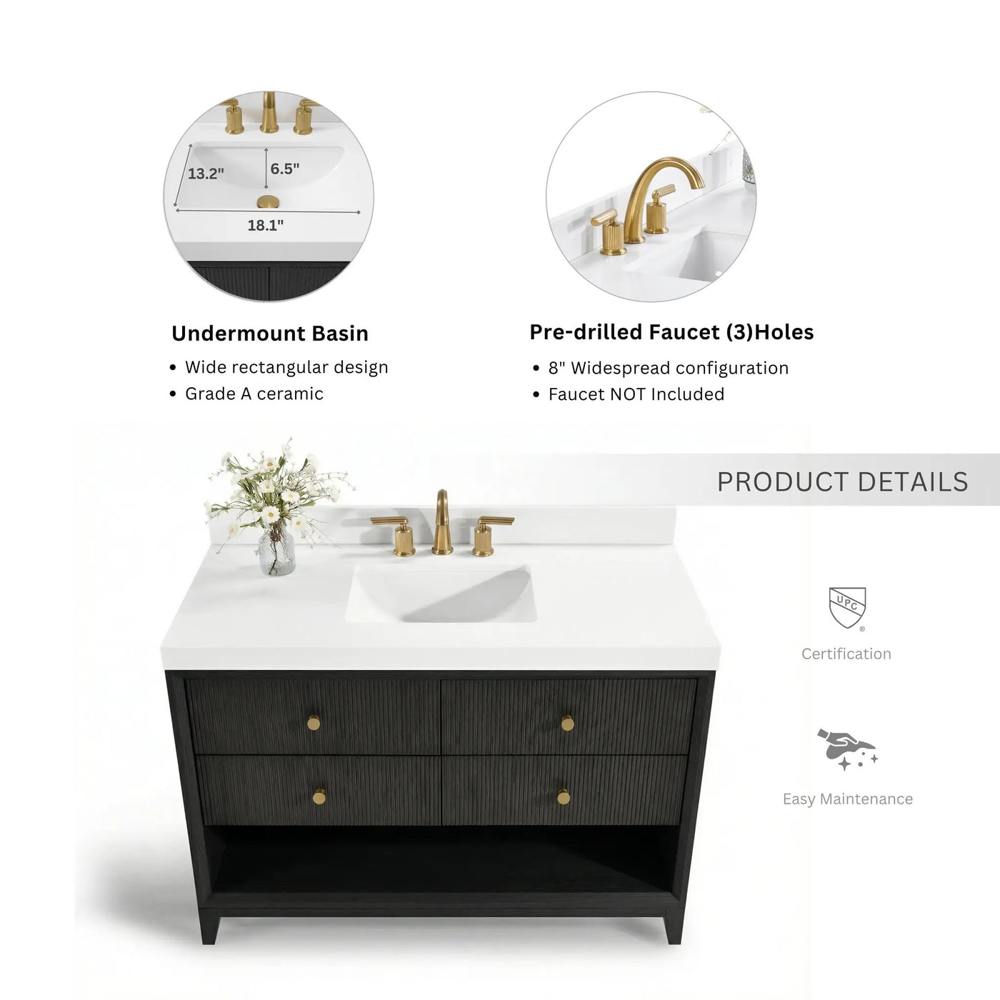 Momo 36" Bath Vanity Set by Ancerre Designs