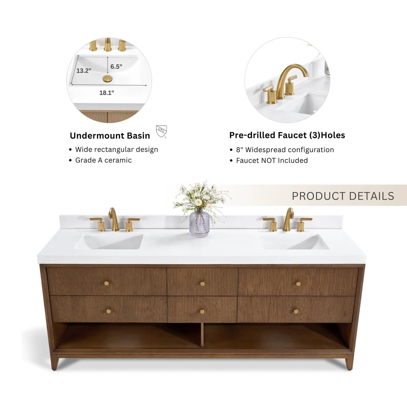 Momo 72" Bath Vanity Set by Ancerre Designs