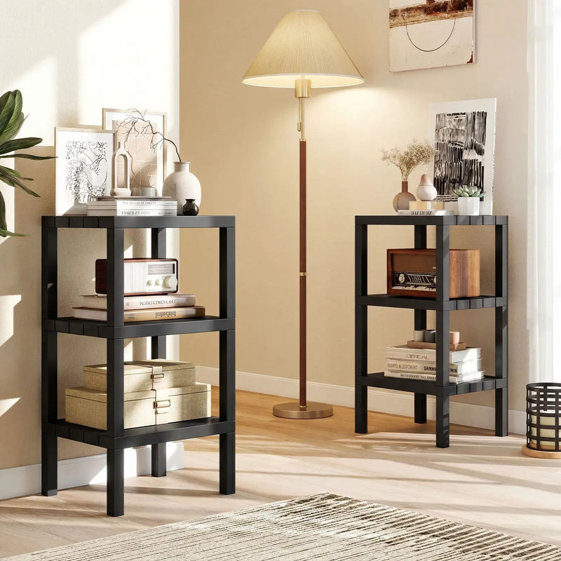 6-Tier Plastic Modular Storage Shelves for Living Room and Kitchen by DirectDeals