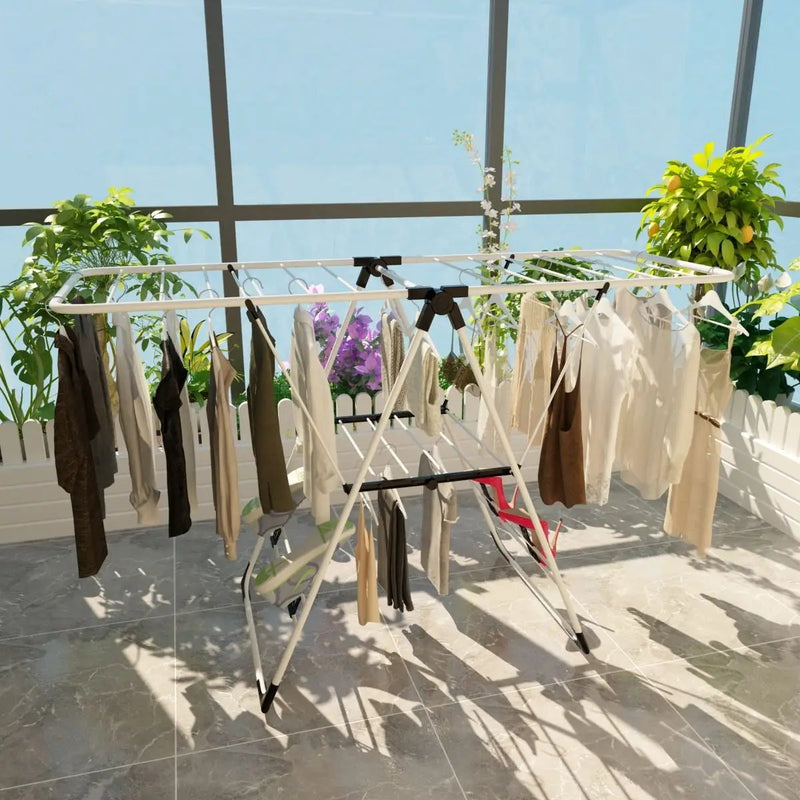 Portable Laundry Clothes Storage Drying Rack by DirectDeals