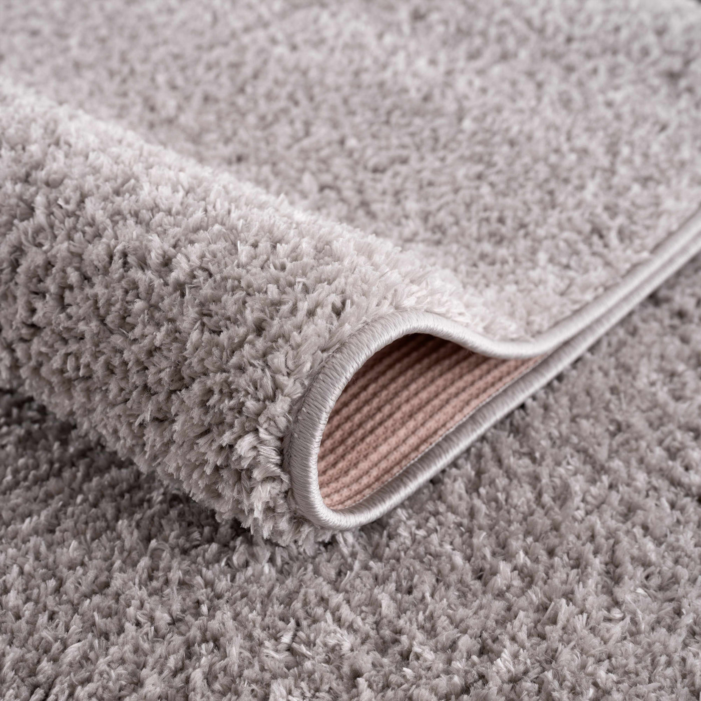 Judy Solid Gray Washable Shag Rug - Clearance by Boutique Rugs