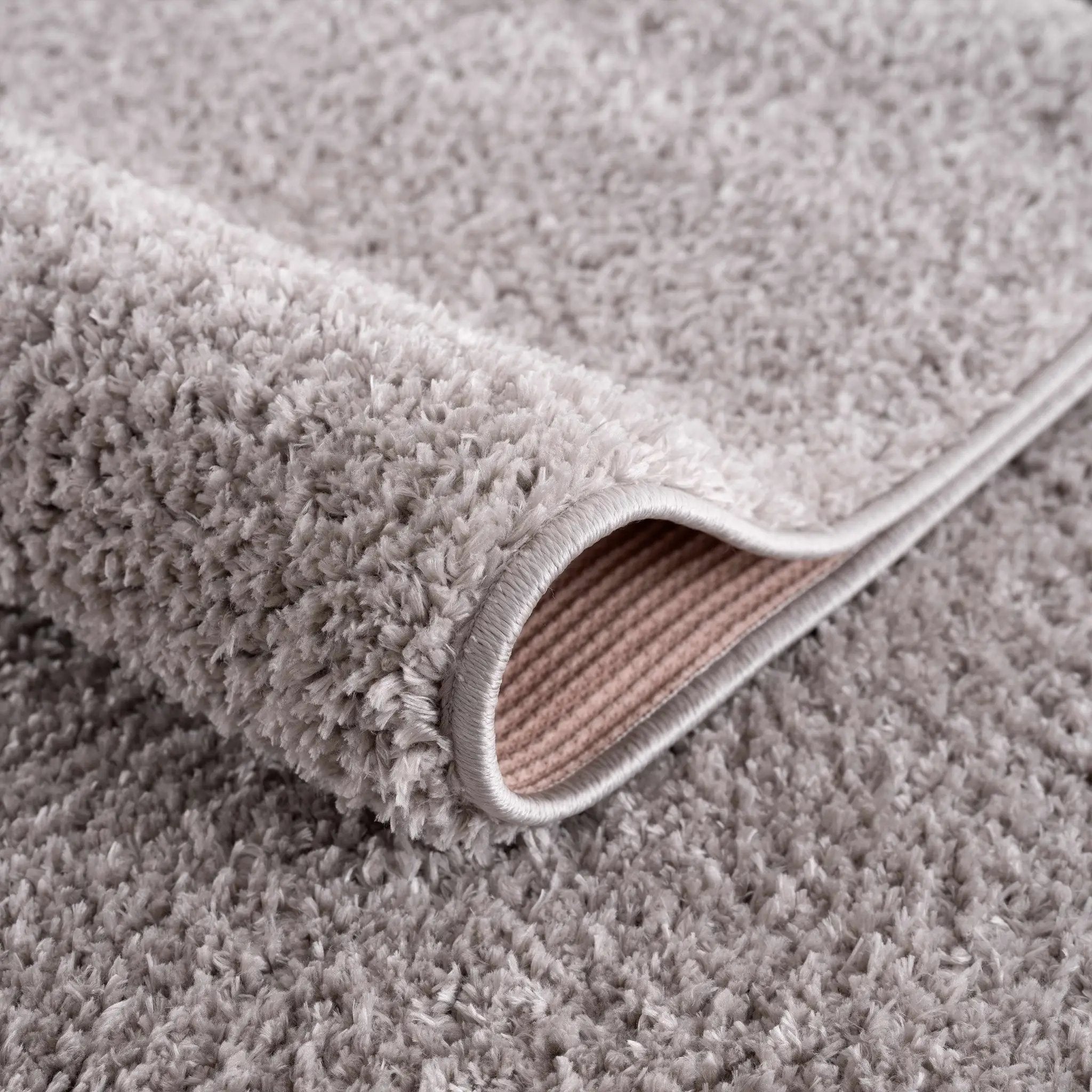 Judy Solid Gray Washable Shag Rug - Clearance by Boutique Rugs