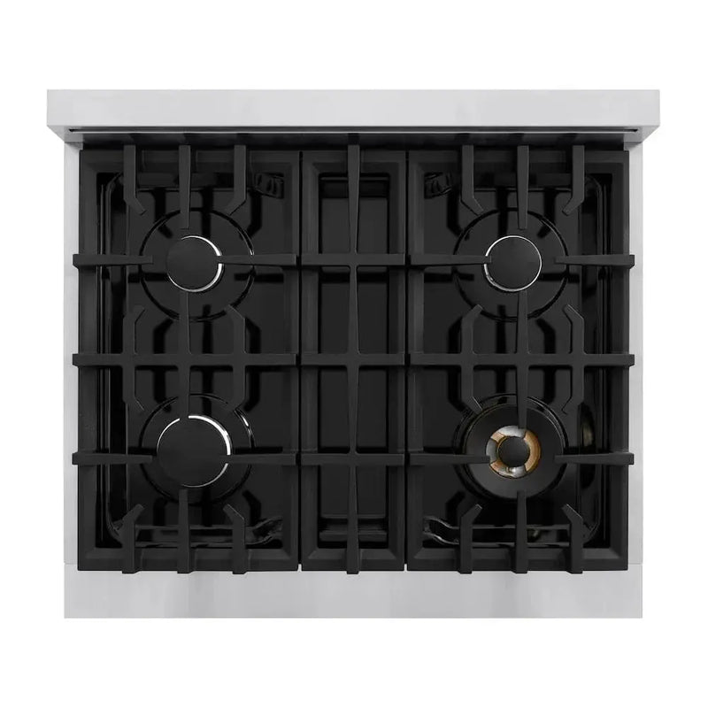 ZLINE 30"Classic Gas Range, Convection Gas Oven, Stainless Steel, CGR30 by Farmhouse Kitchen and Bath