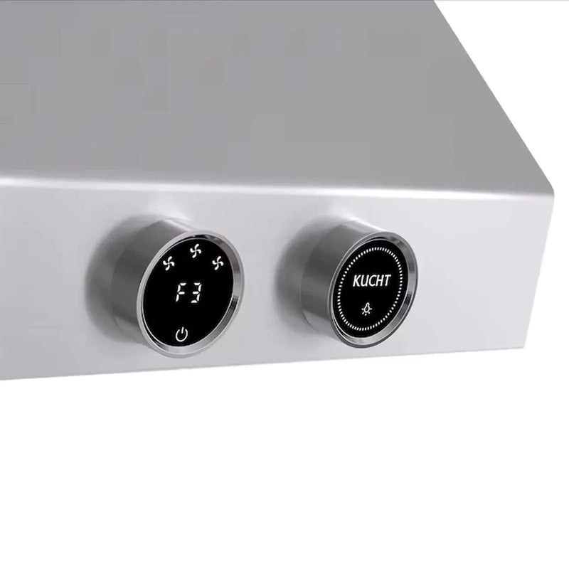 Kucht 60" Ducted Under Cabinet Range Hood Stainless Steel with Digital Controls KRH600-SS by Farmhouse Kitchen and Bath