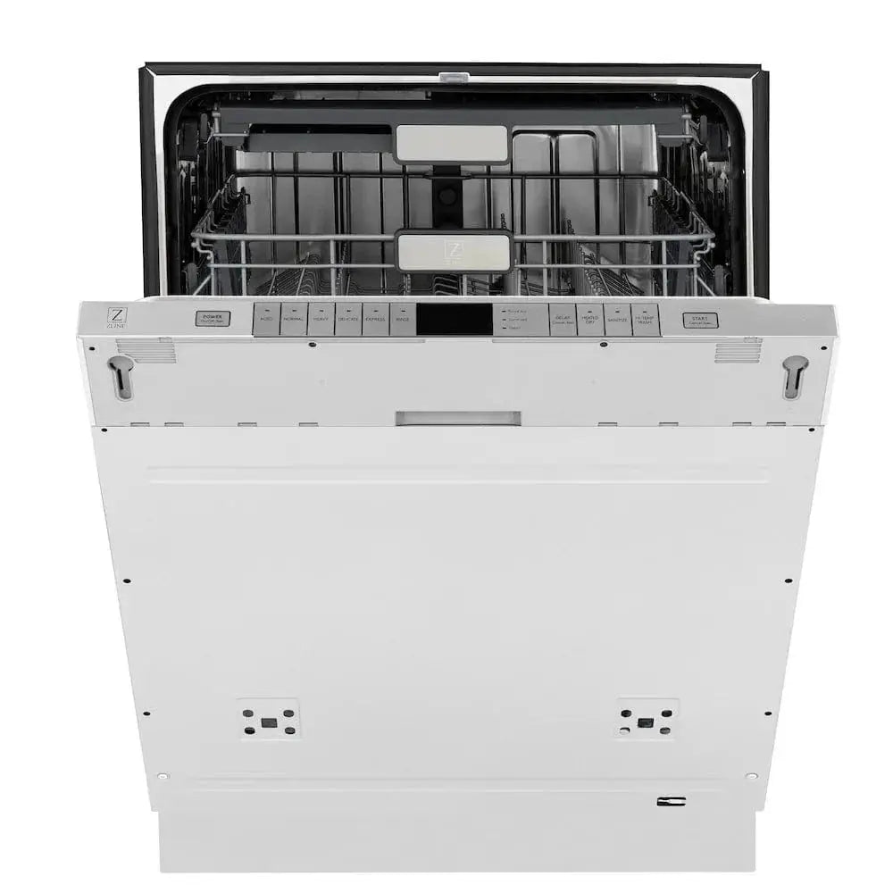 ZLINE Autograph Edition 24" Tall Tub Dishwasher, Custom Panel Ready, Gold DWMTZ-24-G by Farmhouse Kitchen and Bath