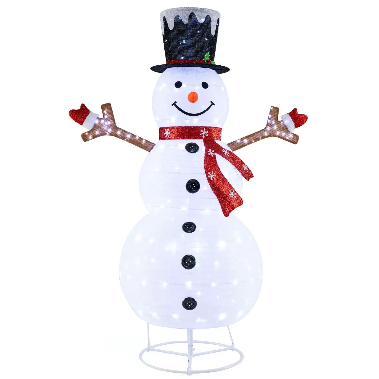 Pre-Lit Pop-up Christmas Decoration with 180 Cold White LED Lights by DirectDeals