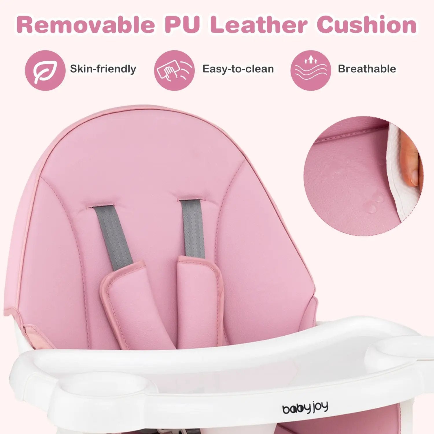 6-in-1 Convertible High Chair for Babies 6-36 Months by DirectDeals