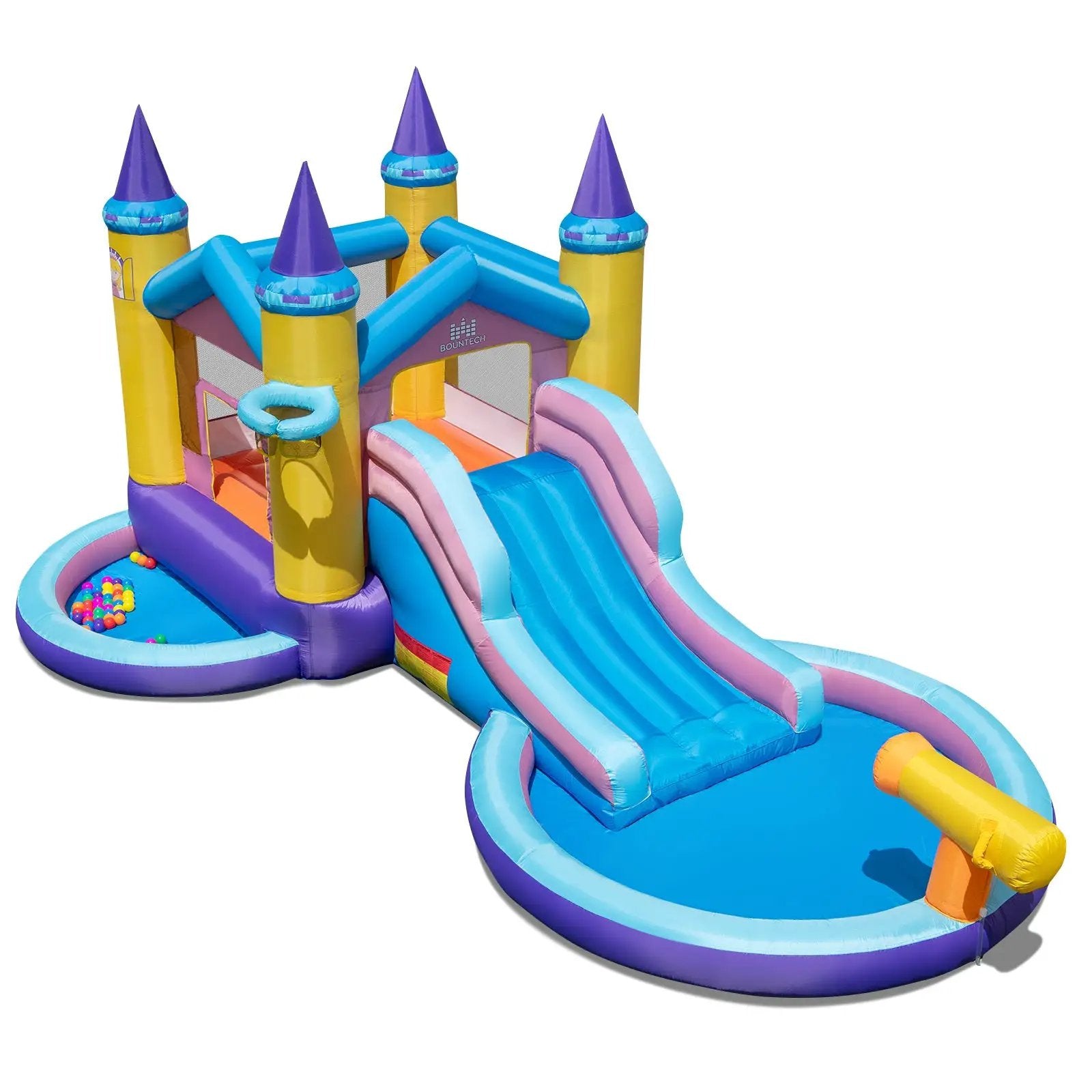 6-in-1 Inflatable Kids Water Park for Yard by DirectDeals