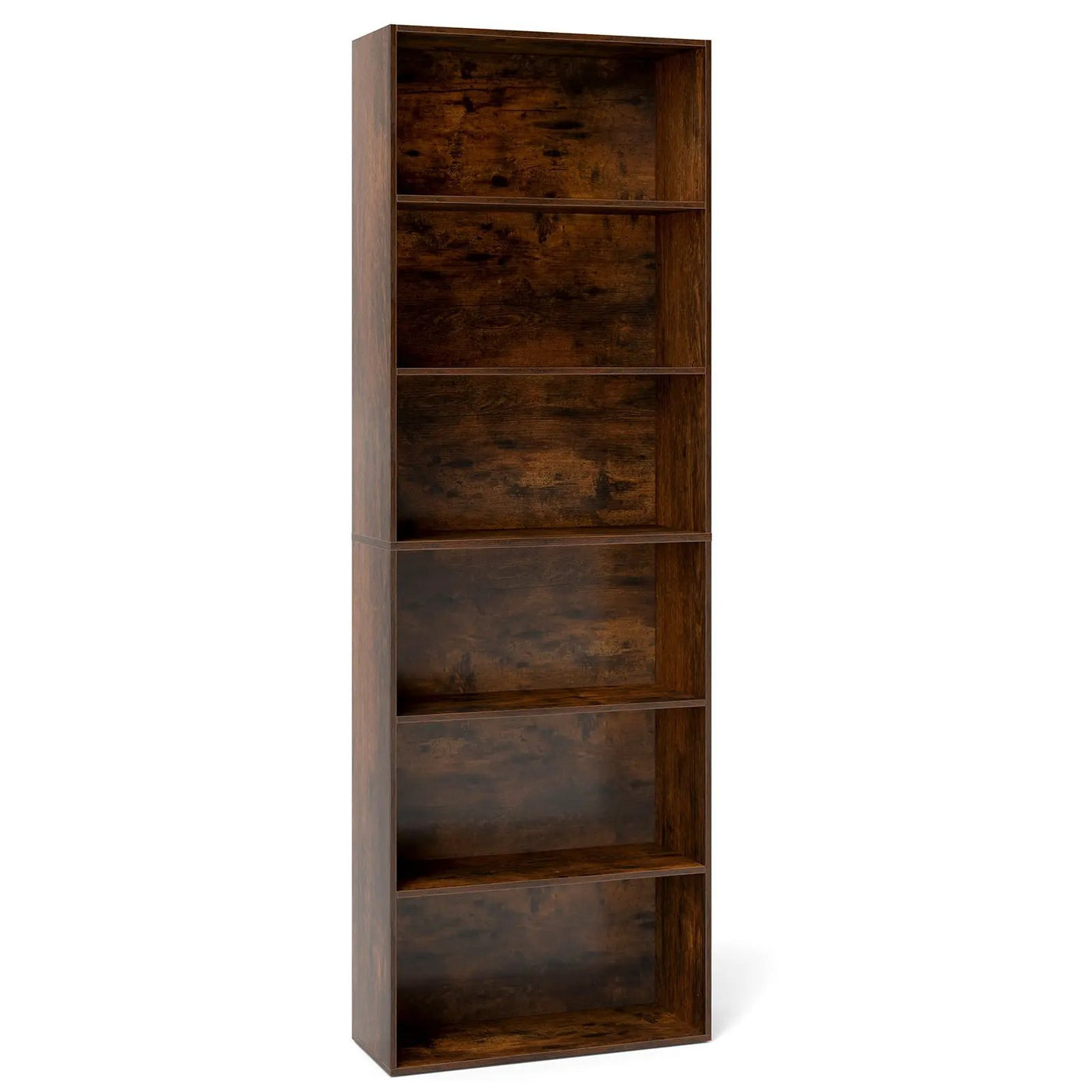 6-Tier Bookcase with 6 Open Shelves and Anti-Toppling Kits by DirectDeals