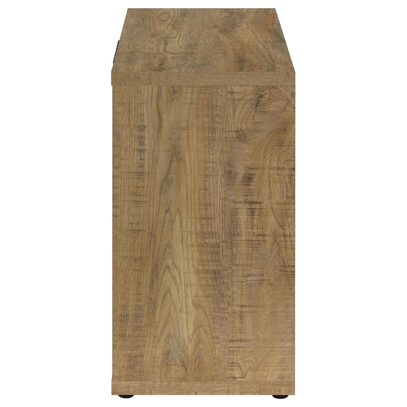 Pepita 2-door Engineered Wood Accent Cabinet Mango Brown by Unique Piece Furniture