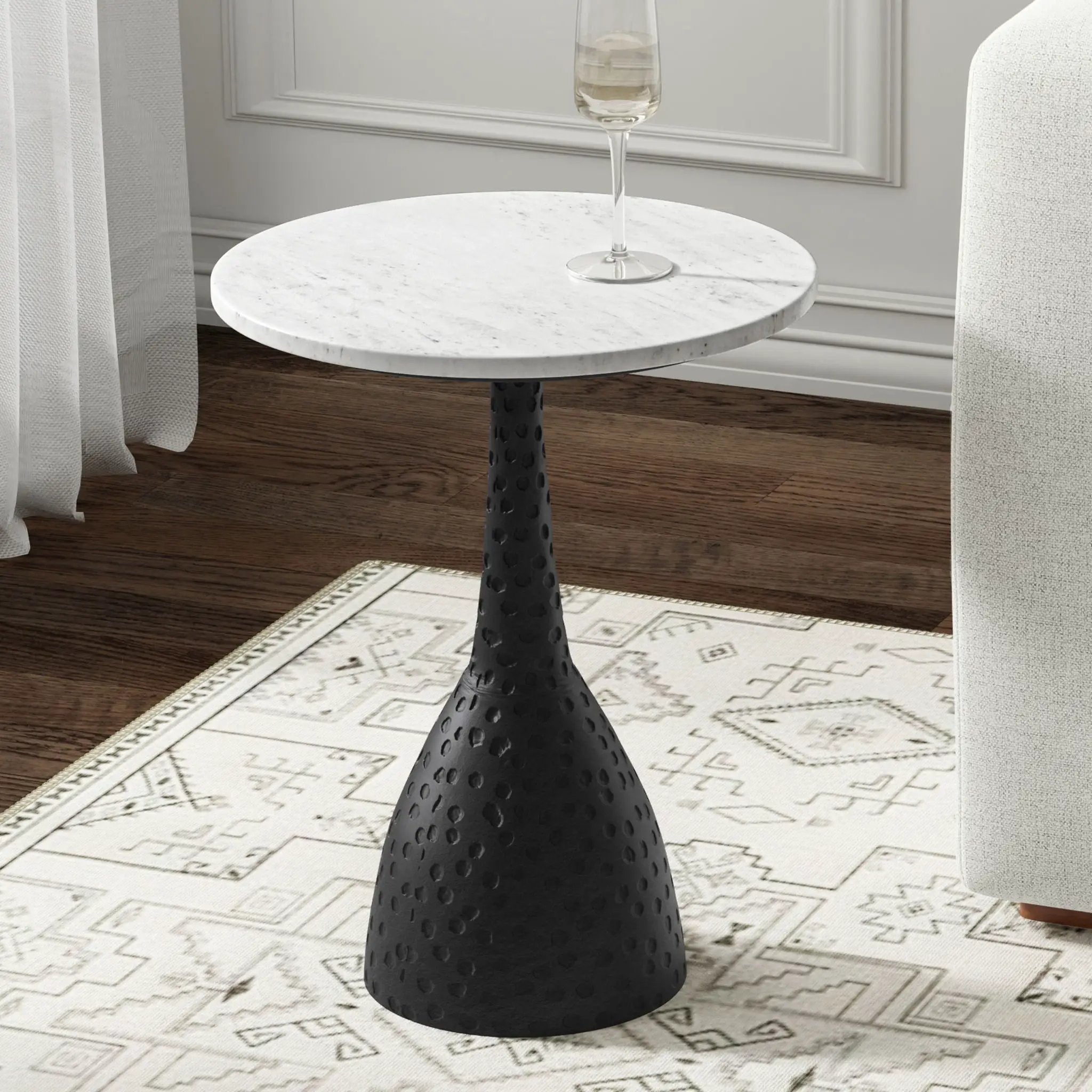Myles - Side Table - Black by HouseOfZazla